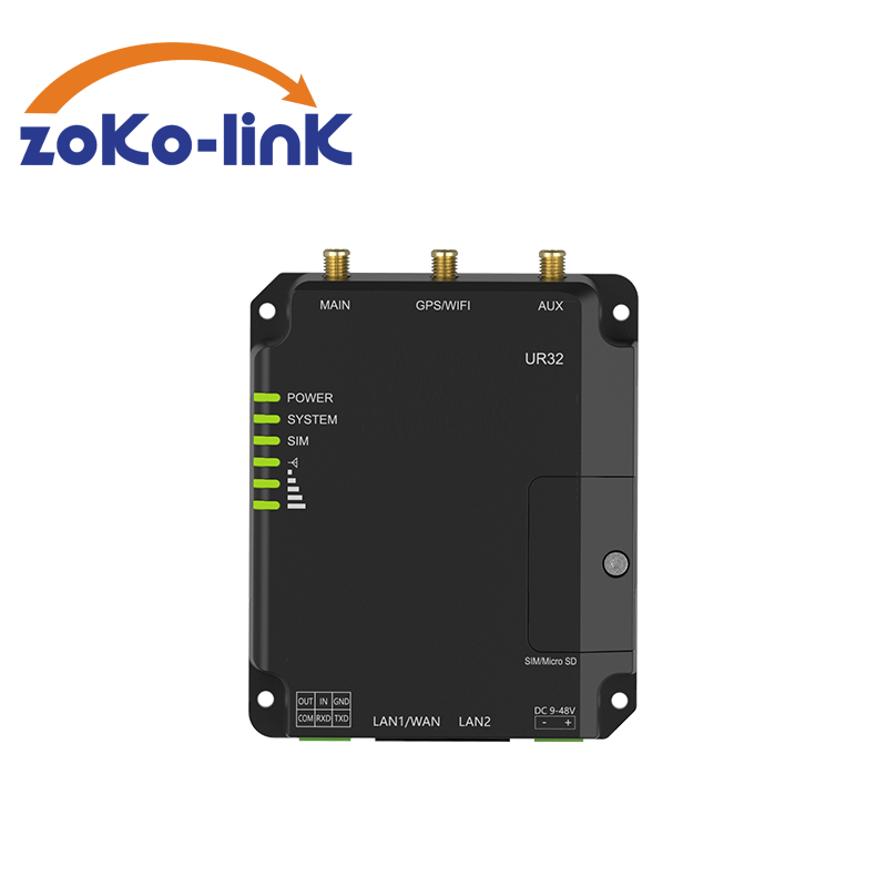 4G industrial router with 2 lan ports RJ45