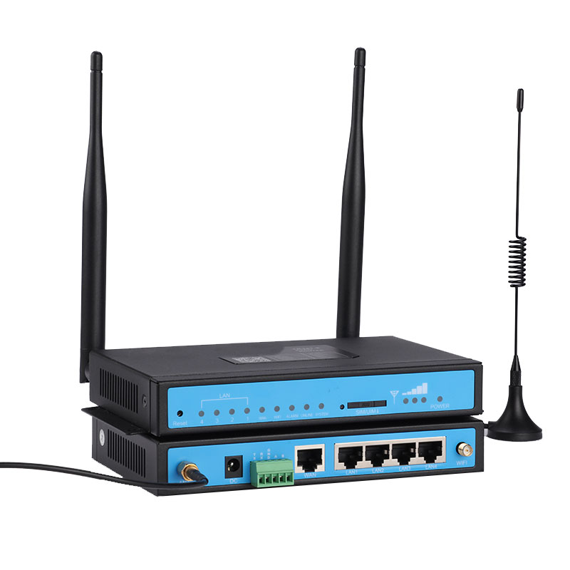 Industrial 4G LTE Cellular Router supports virtual SIM and