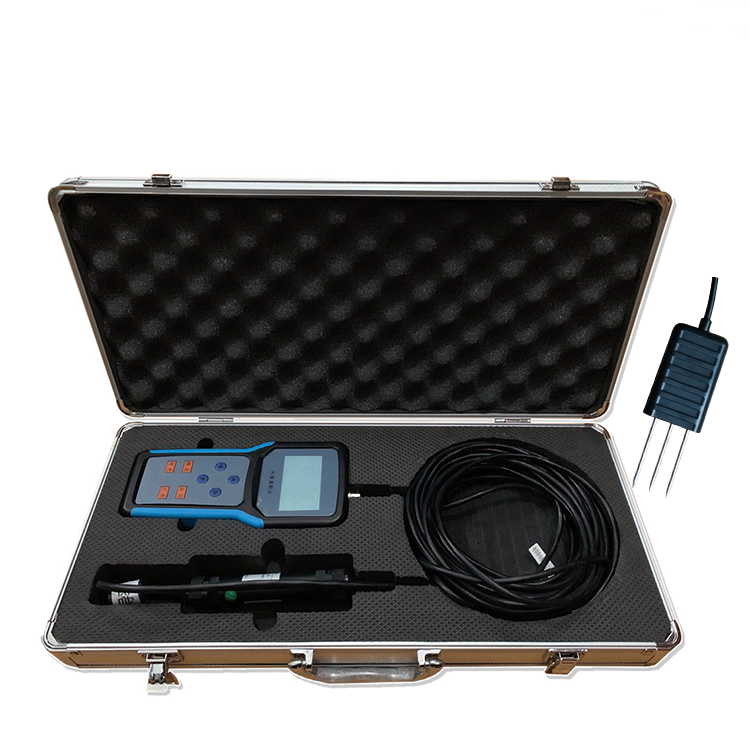 Handheld soil EC meter portable Soil conductivity tester instrument Factory for Agriculture Greenhouse